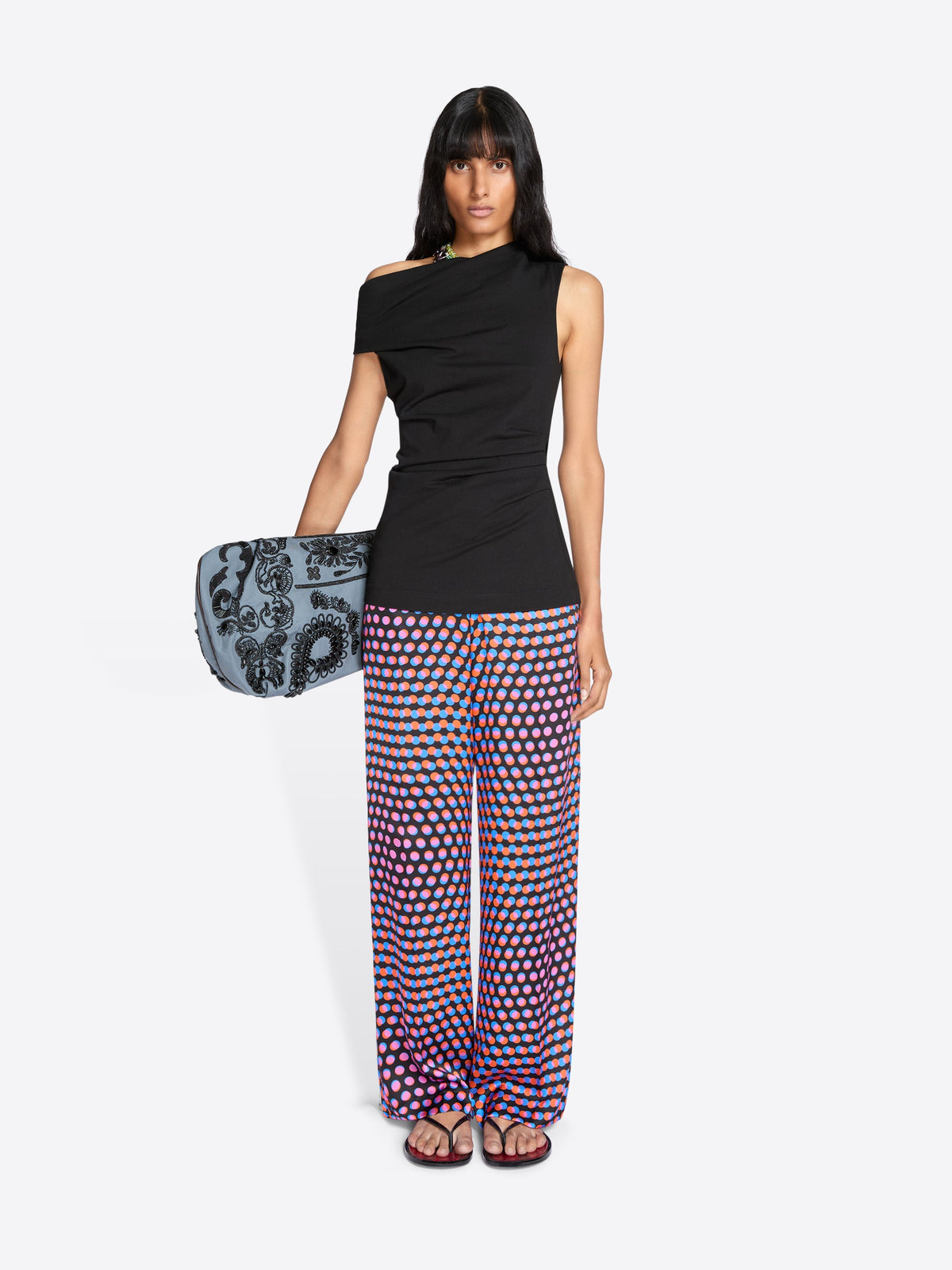 Elasticated Silk Pants