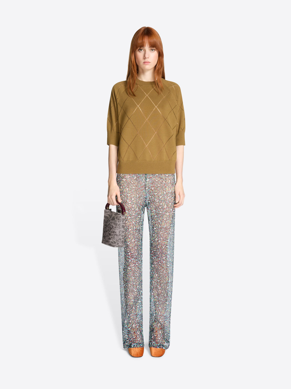 Elasticated Silk Pants