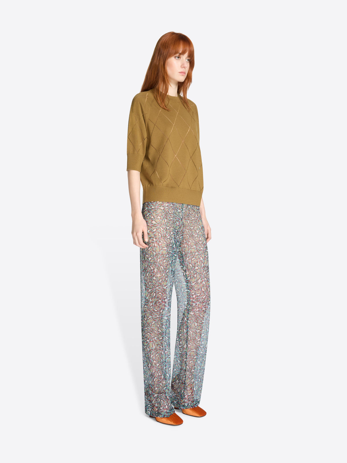 Elasticated Silk Pants